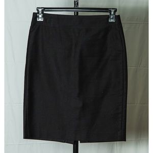 J. Crew - Black Pencil Skirt